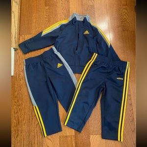 Adidas toddler tracksuit 18 months